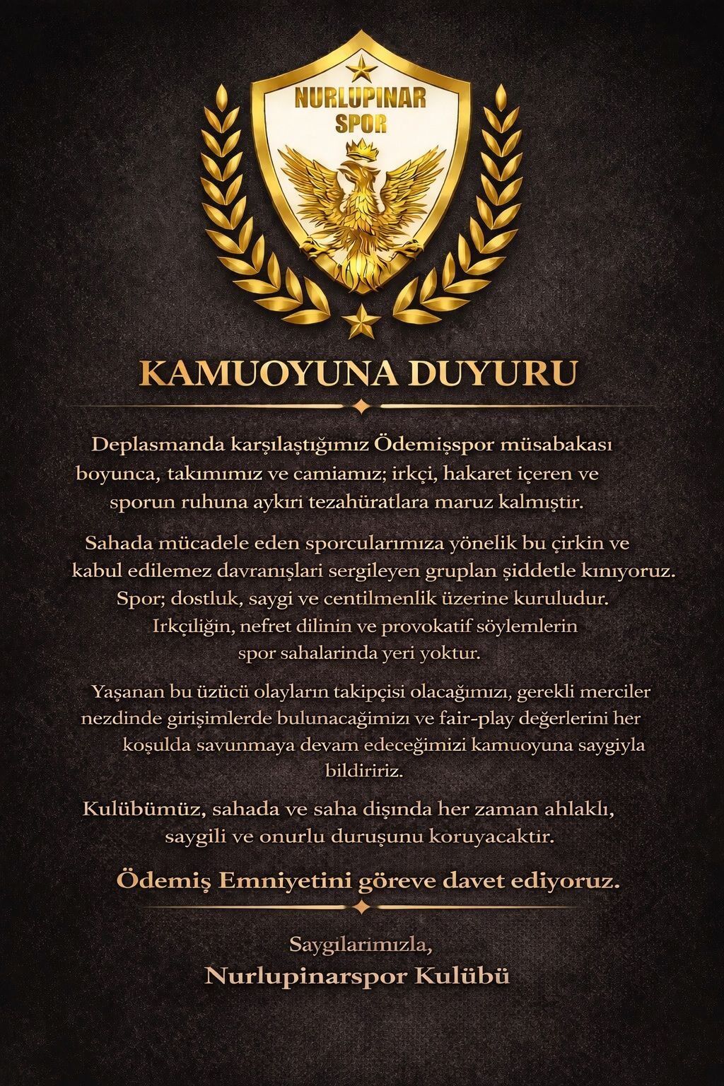 Nurlupınarspor Açıklama