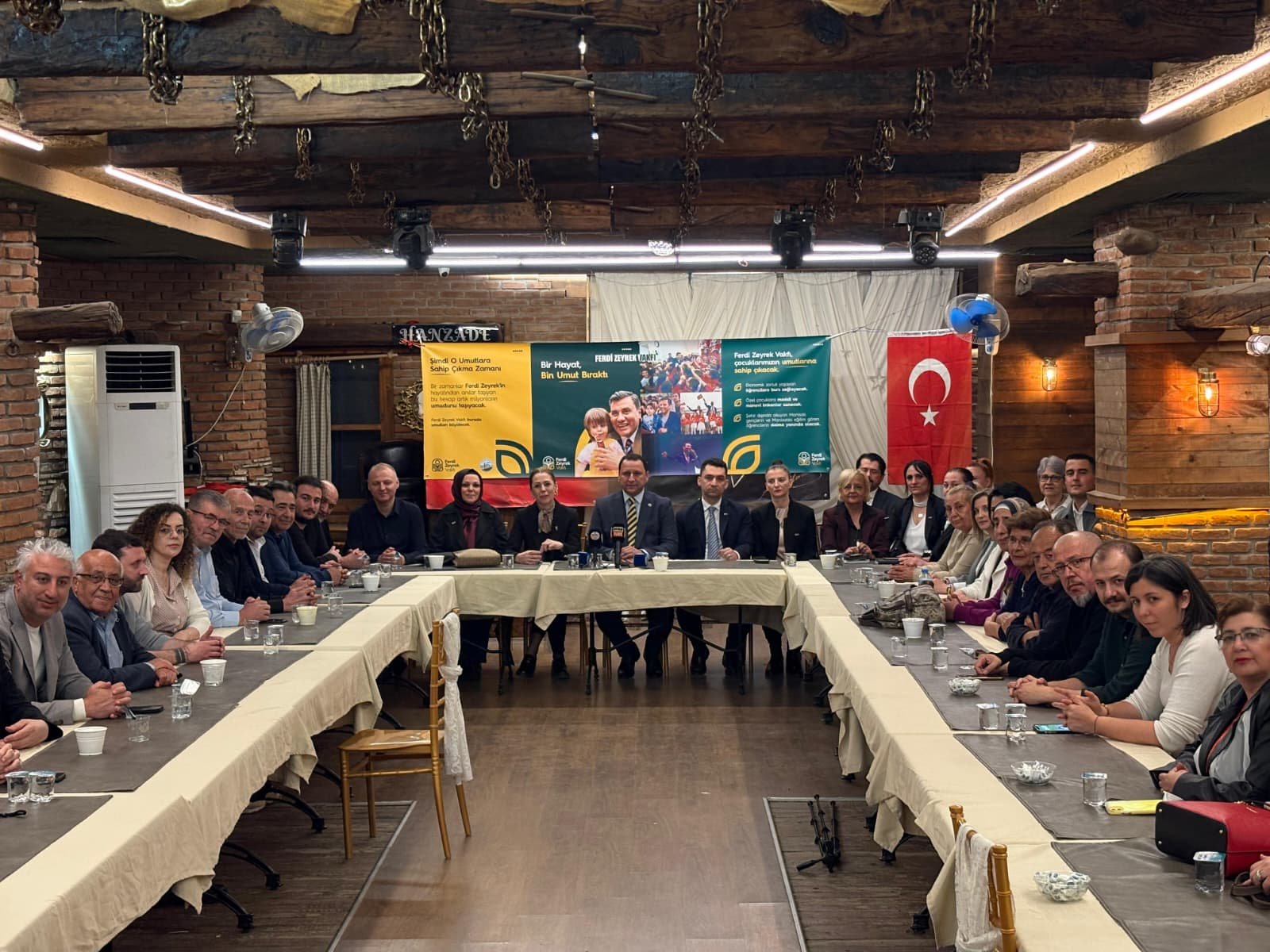 Nurcan Zeyrek Dostlar Meclisi’nde