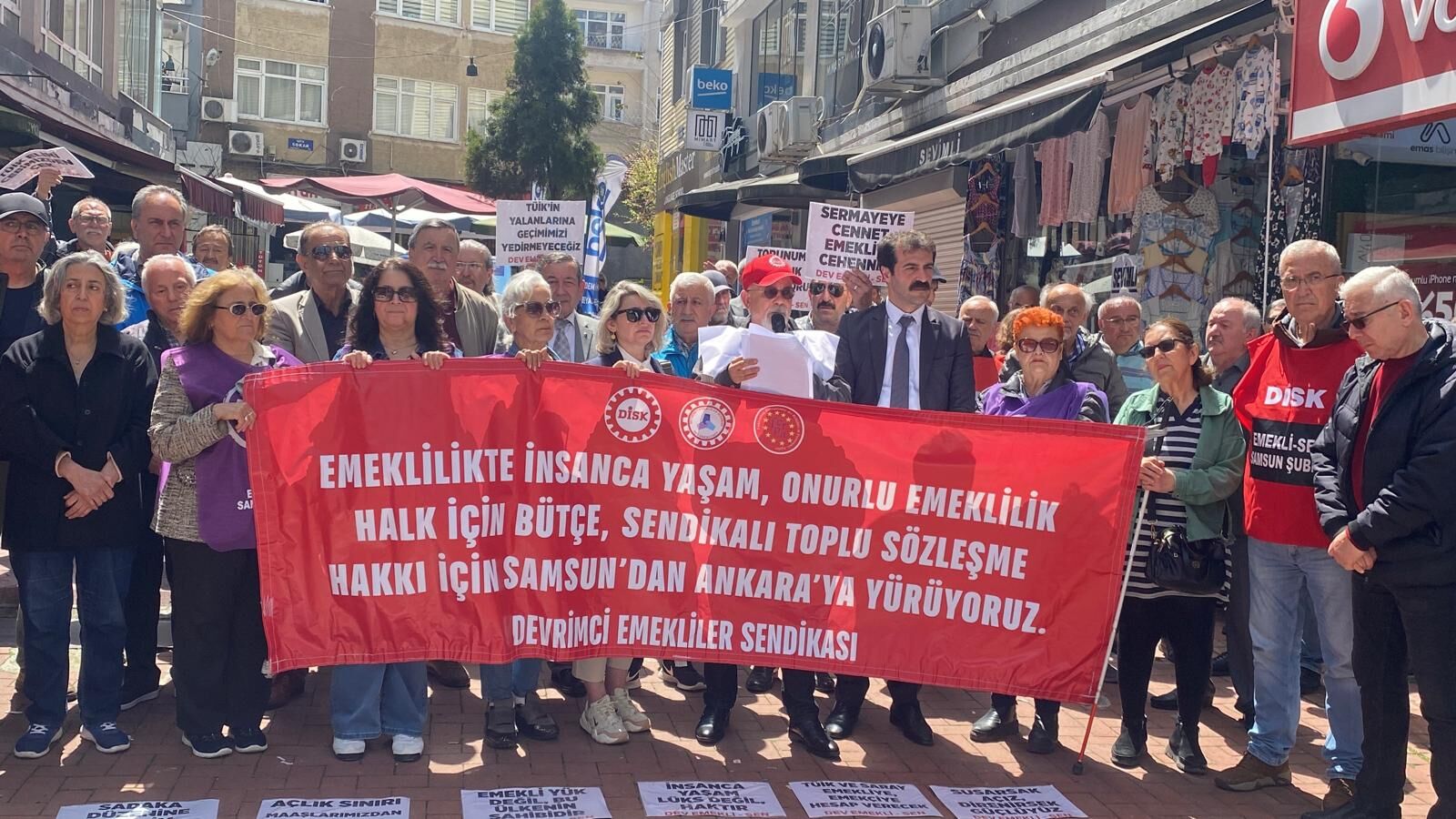 Emekliler Samsun’dan Seslendi (2)
